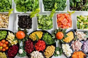 جدول فیبر موجود در مواد غذایی