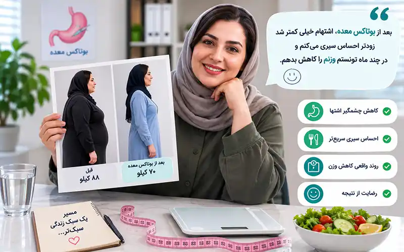 بوتاکس معده چجوری است و چقدر وزن کم میکنه